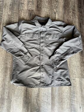 Magpul Men's Long Sleeve Work Shirt Gray Large